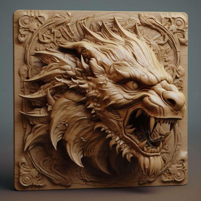 Games (Guild Wars 2 3, GAMES_9355) 3D models for cnc